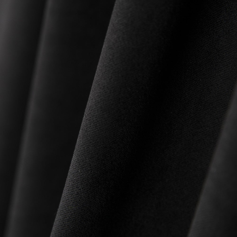 Stoff Wildleder Elasthan Schwarz - Ribes y Casals