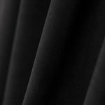 Stoff Wildleder Elasthan Schwarz - Ribes y Casals