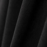 Stoff Wildleder Elasthan Schwarz - Ribes y Casals