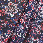 Stoff Bambula Blume Koralle Kontur - Ribes y Casals