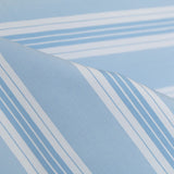 Blau Himmelblau Gestreifter Badeanzug Stoff - Ribes y Casals
