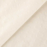 Batiste Plumeti Stickereistoff Ecru - Ribes y Casals