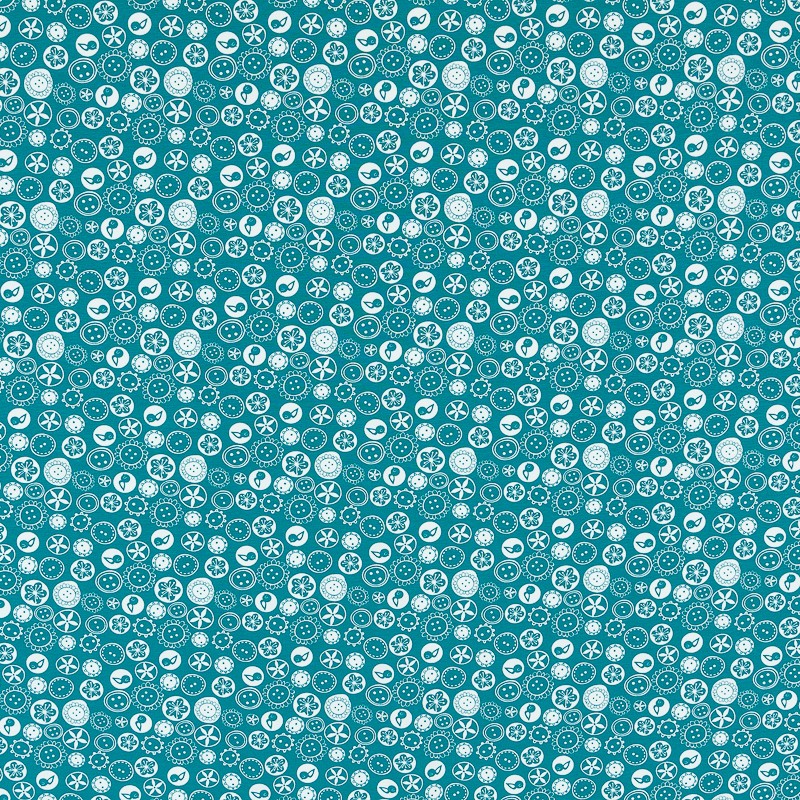 Kinder-Strickknöpfe Aquamarin - Ribes y Casals