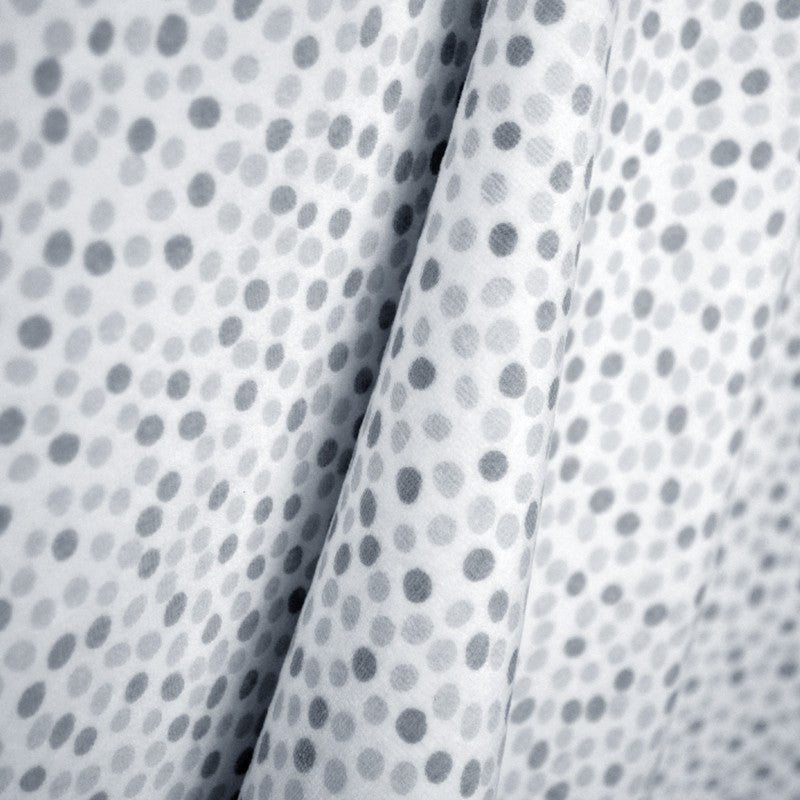 Tundosada Baby Stoff Polka Dots Grau - Ribes y Casals