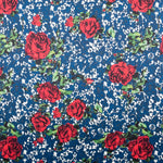 Fama Spitzenstoff Blau - Ribes y Casals