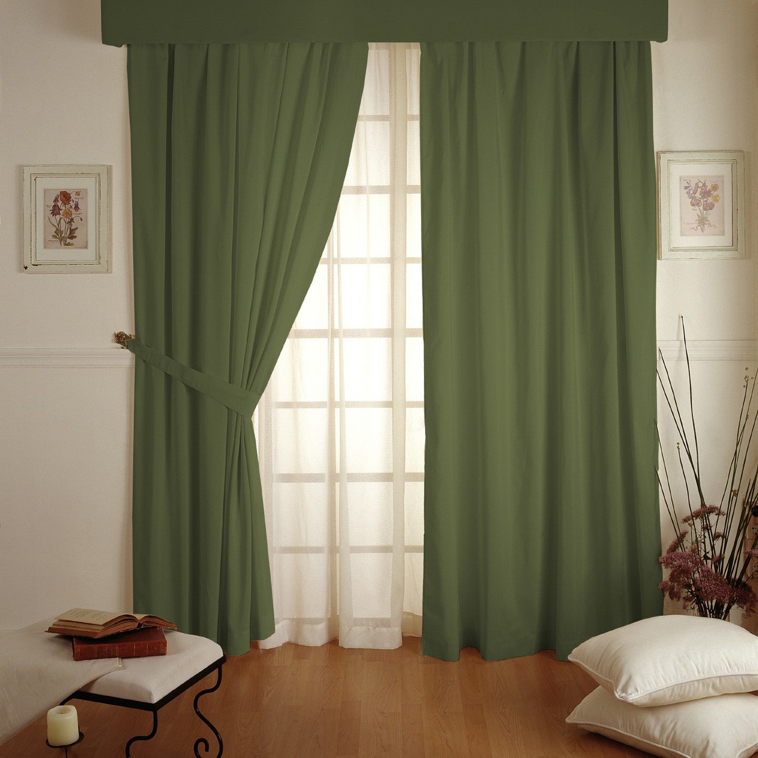Stoff Black Out Olive - Ribes y Casals