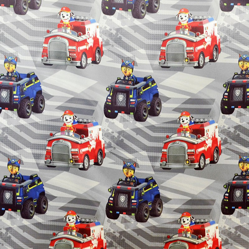Black Out Paw Patrol Hundepatrouille Grau Stoff - Ribes y Casals