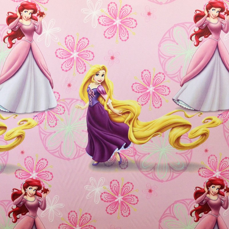 Black Out Disney Prinzessin Rosa Stoff - Ribes y Casals