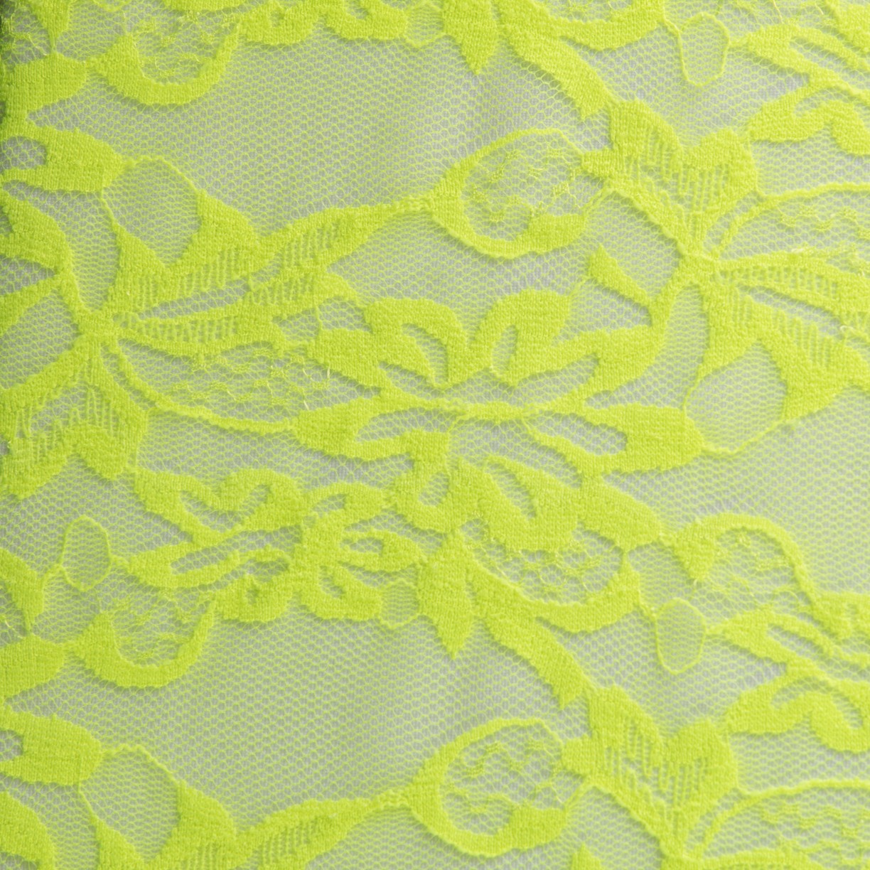 Fluorgelber elastischer Stoff Blonda Elastic Fabric - Ribes y Casals