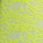 Fluorgelber elastischer Stoff Blonda Elastic Fabric - Ribes y Casals