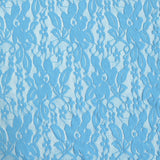 Elastischer Blonda-Stoff Blau - Ribes y Casals