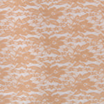 Beige Elastischer Blonda-Stoff - Ribes y Casals