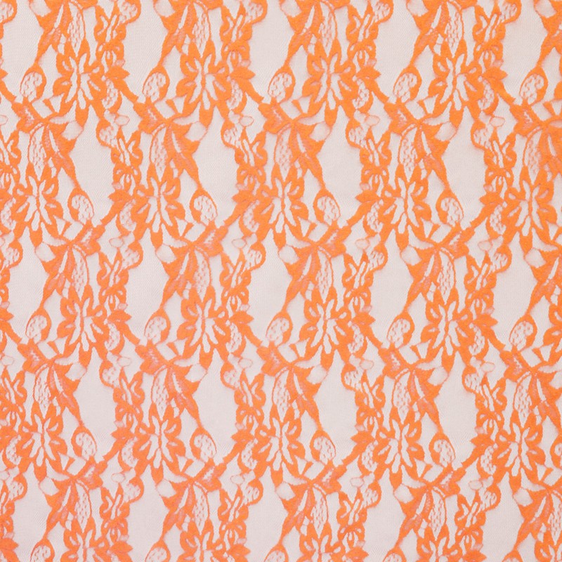 Blonda Elastischer Stoff Orange - Ribes y Casals