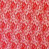 Rotes elastisches Gewebe Blonda Elastic Fabric - Ribes y Casals