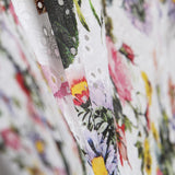 Schweizer Stickerei Floral Print Stoff - Ribes y Casals