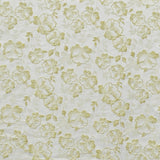 Brokat-Stoff Metall Blume Gold - Ribes y Casals