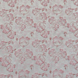 Brokat-Stoff Metall Blume Rosa - Ribes y Casals