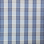 Hemd Stoff Hellblau Kariert - Ribes y Casals