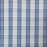 Hemd Stoff Hellblau Kariert - Ribes y Casals