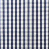 Hemd Hemdstoff Kleine Quadrate Marine - Ribes y Casals