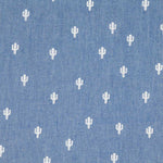 Chambray Stoff Cactus - Ribes y Casals