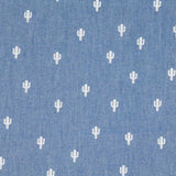Chambray Stoff Cactus - Ribes y Casals