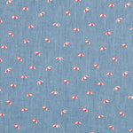 Chambray-Regenschirm Rot - Ribes y Casals