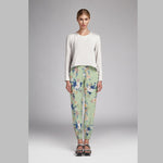 Stoff Charmouse Kimono Grün - Ribes y Casals