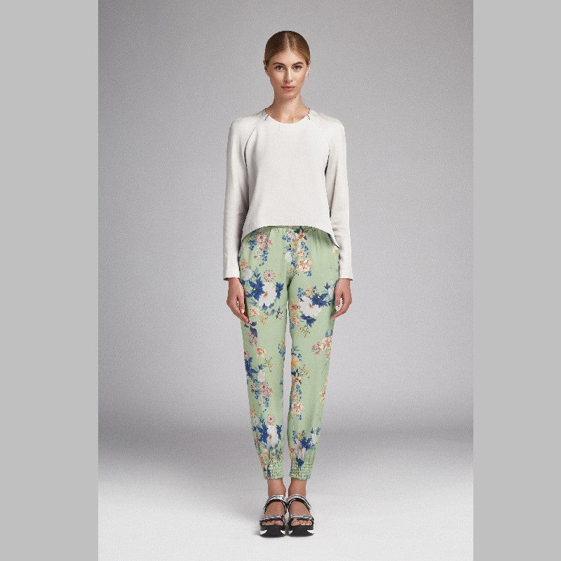 Stoff Charmouse Kimono Grün - Ribes y Casals
