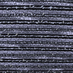 Chenille-Stoff Weiß Schwarz - Ribes y Casals
