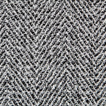 Stoff Cheviot Herringbone Schwarz - Ribes y Casals