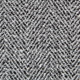 Stoff Cheviot Herringbone Schwarz - Ribes y Casals