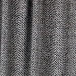 Stoff Cheviot Herringbone Schwarz - Ribes y Casals