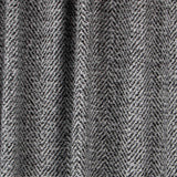 Stoff Cheviot Herringbone Schwarz - Ribes y Casals