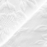 Jacquard Tagesdecke Stoff Weiß - Ribes y Casals