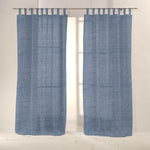 Leinen Vorhangstoff Blau Blei - Ribes y Casals