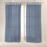 Leinen Vorhangstoff Blau Blei - Ribes y Casals