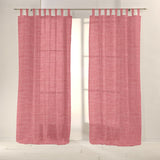 Vorhangstoff Leinen Rot Blei - Ribes y Casals
