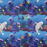 Stoff Nemo Vorhänge Blau - Ribes y Casals