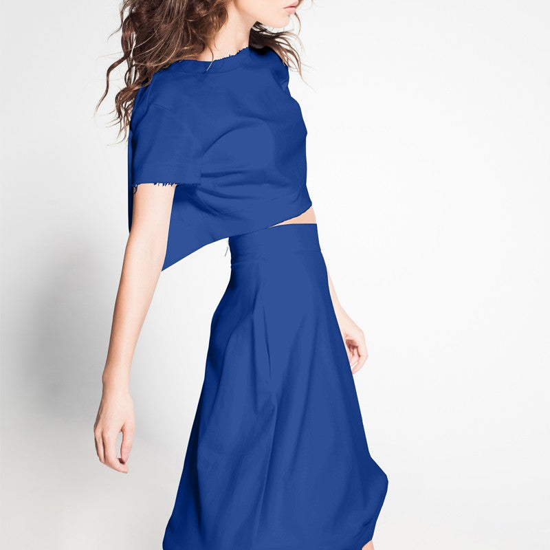Blauer Krepp-Stoff - Ribes y Casals