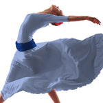 Blauer Krepp-Stoff - Ribes y Casals