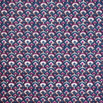 Fuchsia Geometrischer Krepp-Stoff Fuchsia - Ribes y Casals