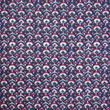 Fuchsia Geometrischer Krepp-Stoff Fuchsia - Ribes y Casals