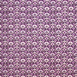 Geometrischer Krepp-Stoff Rosa - Ribes y Casals