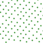 Grüner gepunkteter Krepp-Stoff 7 mm - Ribes y Casals