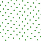 Grüner gepunkteter Krepp-Stoff 7 mm - Ribes y Casals