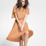 Mandarine Krepp-Stoff - Ribes y Casals