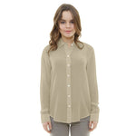 Krepp Marrocain Beige Stoff - Ribes y Casals