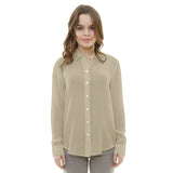 Krepp Marrocain Beige Stoff - Ribes y Casals