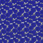 Marrokain-Krepp-Stoff Margaritas Blau - Ribes y Casals